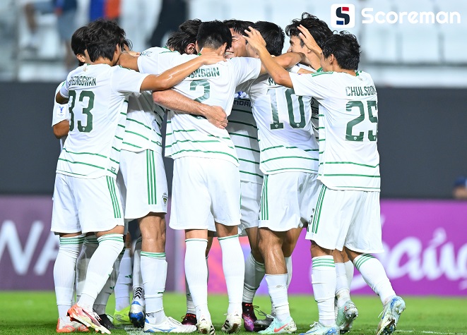 전북, ACL2 포트 4-0 대파...포옛 감독 데뷔전 '만점'